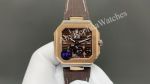 PP Factory Patek Philippe Cubitus Cal.240 Movement 45mm Brown/Black/Blue Face Rose Gold Case Watch